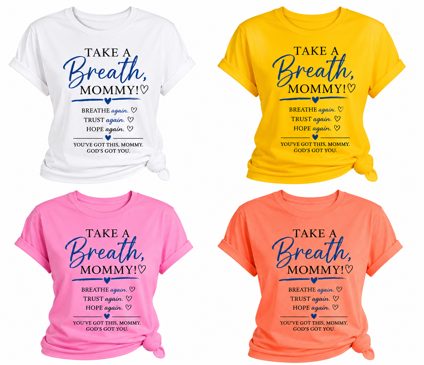 Take A Breath, Mommy! Book + T-Shirt Bundle